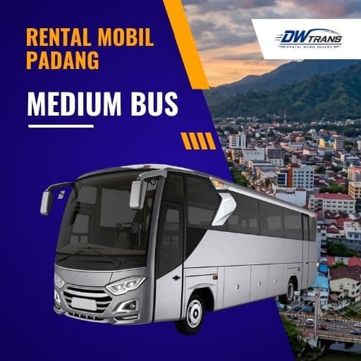 Sewa Medium Bus 25–30 Seat di Padang